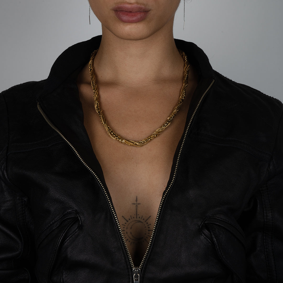 Medusa Gold Chain