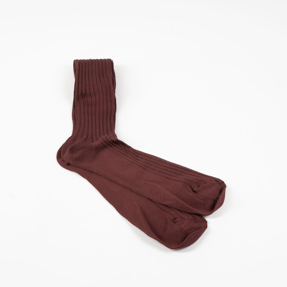 CALZA UOMO BORDEUX