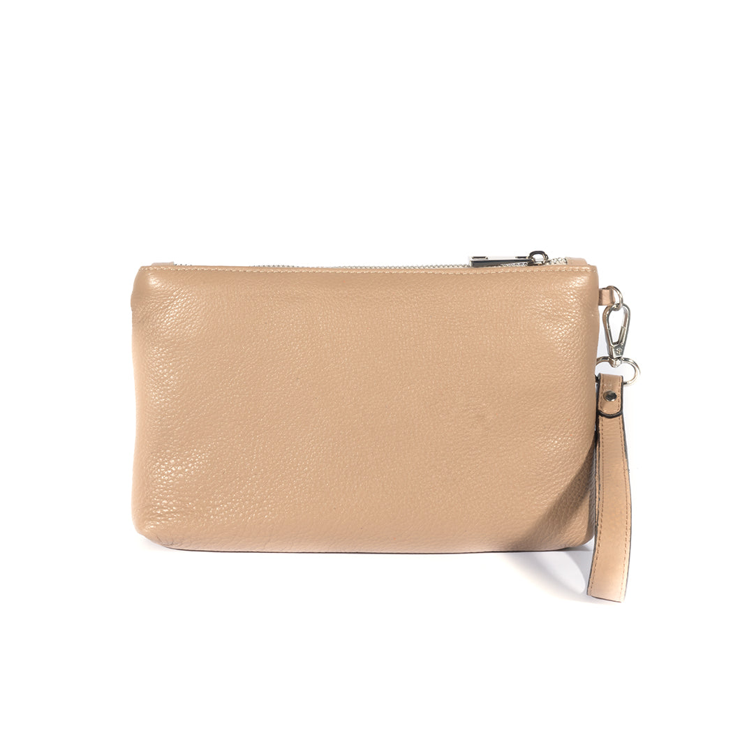 POCHETTE BEIGE SMALL